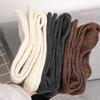 Skinny Casual Cotton Over Knee High Fluffy Female Long Knee Sock Women Long Socks Cashmere Women Boot Solid Wool Thigh Stocking