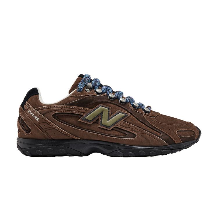 Baskets pour Homme New Balance 204L Basketcase Bœuf & Brocoli Marron/Vert/Noir 36
