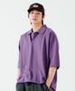 PUNCHLINE Shower Wash Collared Short Sleeve 5-Piece Set Pale Purple Wsst6220