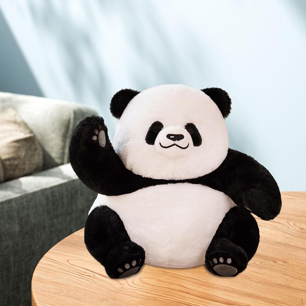 Adorable Panda Plush Toy - Soft and Cuddly Gift for Valentine's Day or Halloween