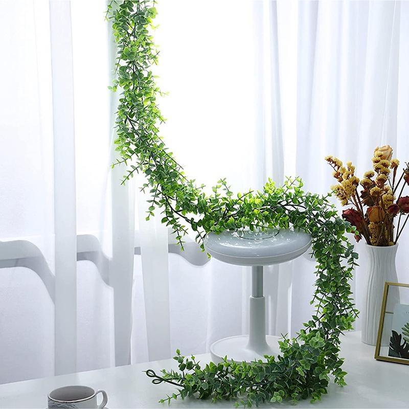 Ghirlanda di fiori artificiali, rose rampicanti, decorazione per matrimoni, 4 pezzi di fiori di seta, piante finte appese, per feste, giardino, casa, | Leroy Merlin
