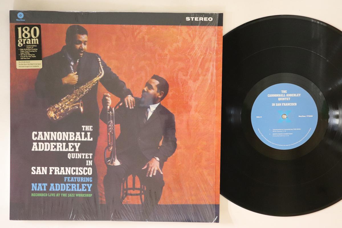

LP Record CANNONBALL ADDERLEY NAT ADDERLEY In San Francisco 180g 771668 WAXTIME 2010 Europe Jazz Used