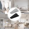Silicone Door Stopper Self Adhesive Strong Suction Wall Protectors Hidden Mute Anti Collision Floor Holder 12*5.4*3.3cm