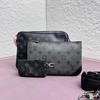 [Pre-Owned] Trio Messenger 'Monogram Eclipse Reverse Canvas' - Very Good #QLLBOH