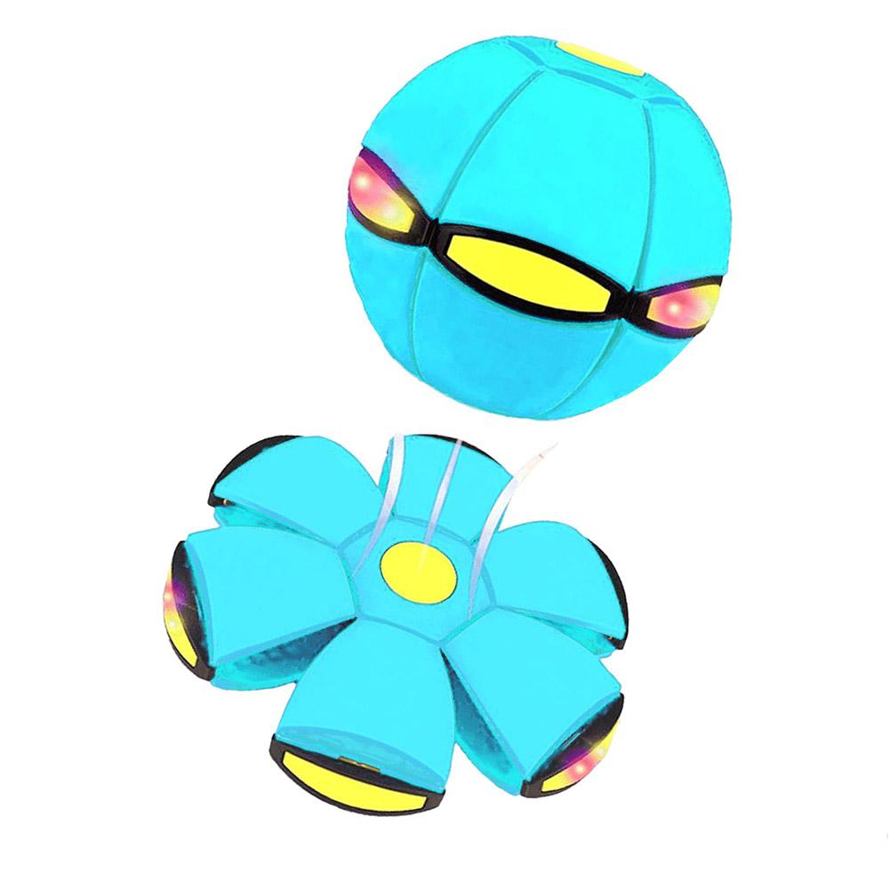 Magic Flying Saucer Bouncy Stomp Ball Puzzle Pet Kids Interactive Toys Gift Outdoor Decompression Transformation Sports Balls