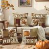 Printed Pillow Cover Cute Animal Linen Living Room Decoration Pillow Cover Bedroom Headboard Cushion Cover