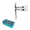 Interlock Snap Fishing Swivels Luminous Fishing Snap Tackle Fishing Pin Connector  Squid Jig