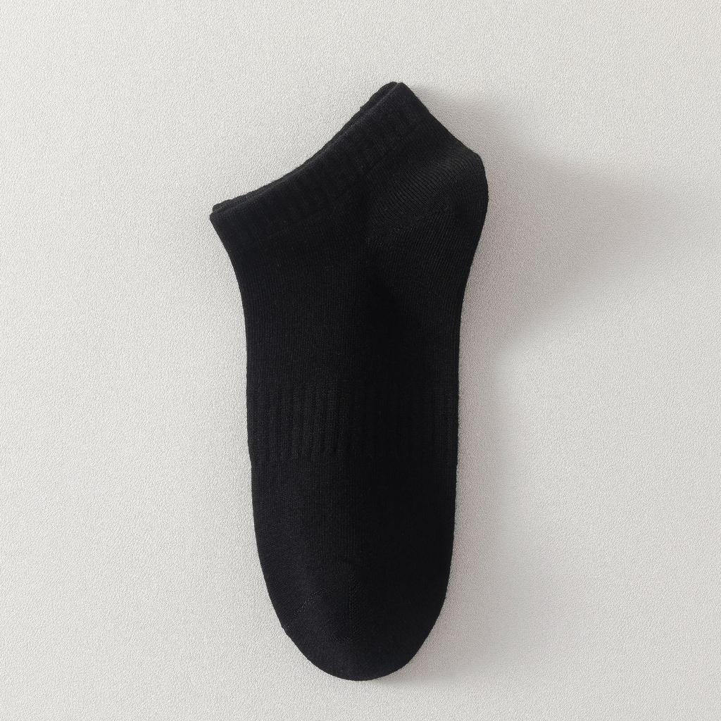 Men's and Women's Thick Cotton Sweat-Absorbing Deodorant Sports Socks for Autumn and Winter