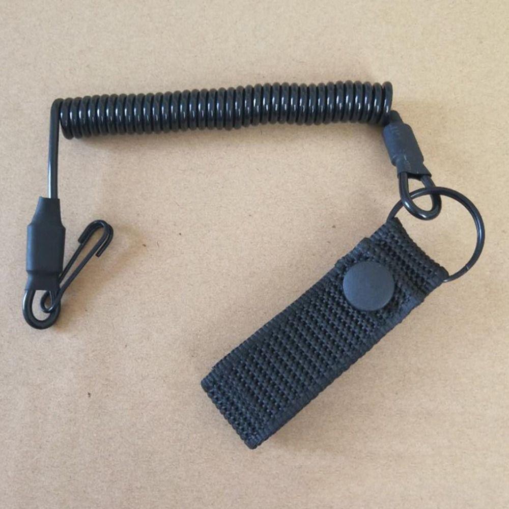 Phone Keychain Spiral Stretch Keychain Spring Elastic Rope Spring Rope Keyring Key Cord Clasp