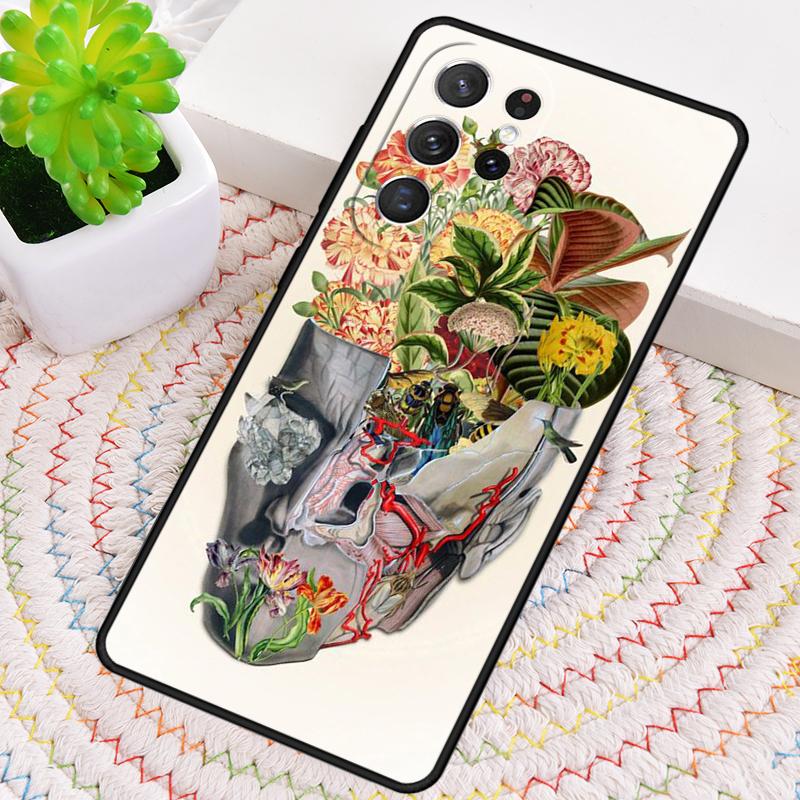 Human Brain Art Silicone Phone Case For Samsung Galaxy Note 10 Pro S26 S25 S24 S23 S22 S21 Plus S25Ultra Capa Cover