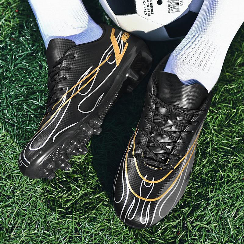 Fashion Men's Soccer Shoes FG/TF Non-Slip Turf Soccer Cleats Training Shoes Comfortable Fashion Design Sneakers Casual Football Boots 47