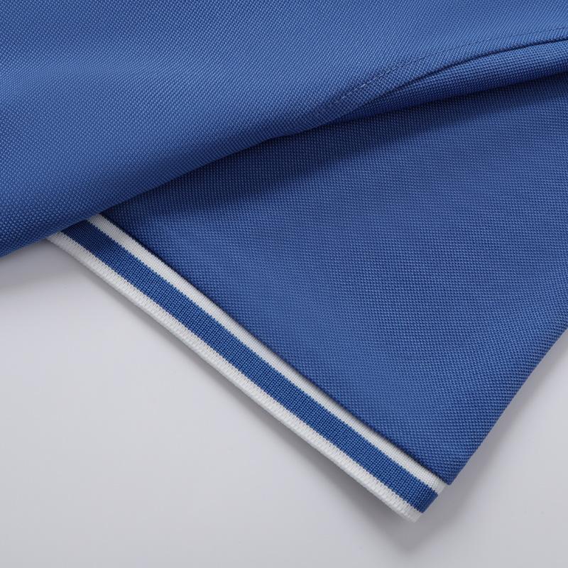 Internet Celebrity High-End Business Style Polo Shirt Lapel T-Shirt Short-Sleeved Paul Shirt Printing