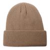 Solid color warm knitted hat thickened wool hat autumn and winter candy color fashionable men's and women's extra pullover hat