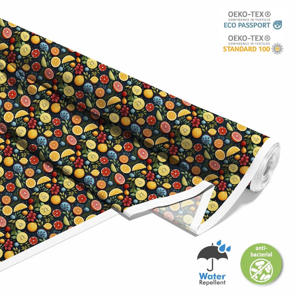 Outdoor Dekostoffe Oxford - Motiv Obst | Dx6797