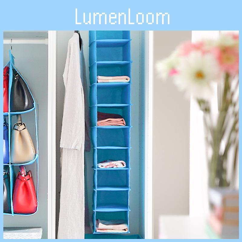 Modern Simple Nonwoven Wardrobe Storage Bag With Multiple Compartments For Clothes