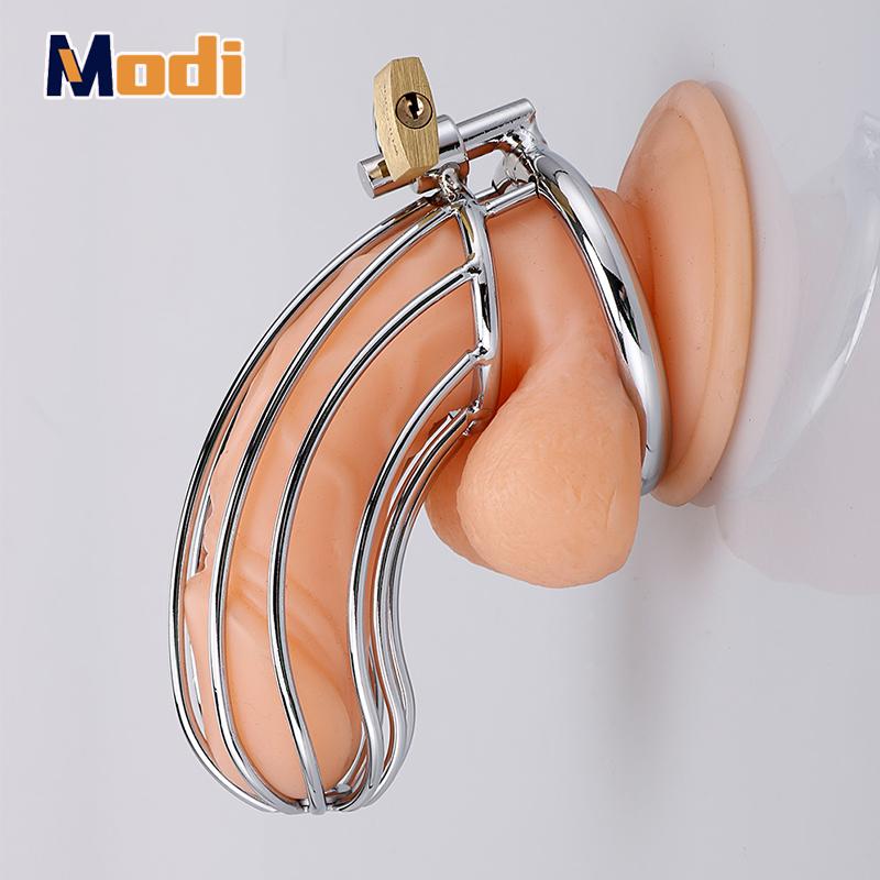 MoDi CB Male Chastity Cage Vázací nástroj Cock Cage Sexuální hračky pro muže Rise of Loyalty Penis Ring Lock Nositelná klec cudnosti pro venkovní použití