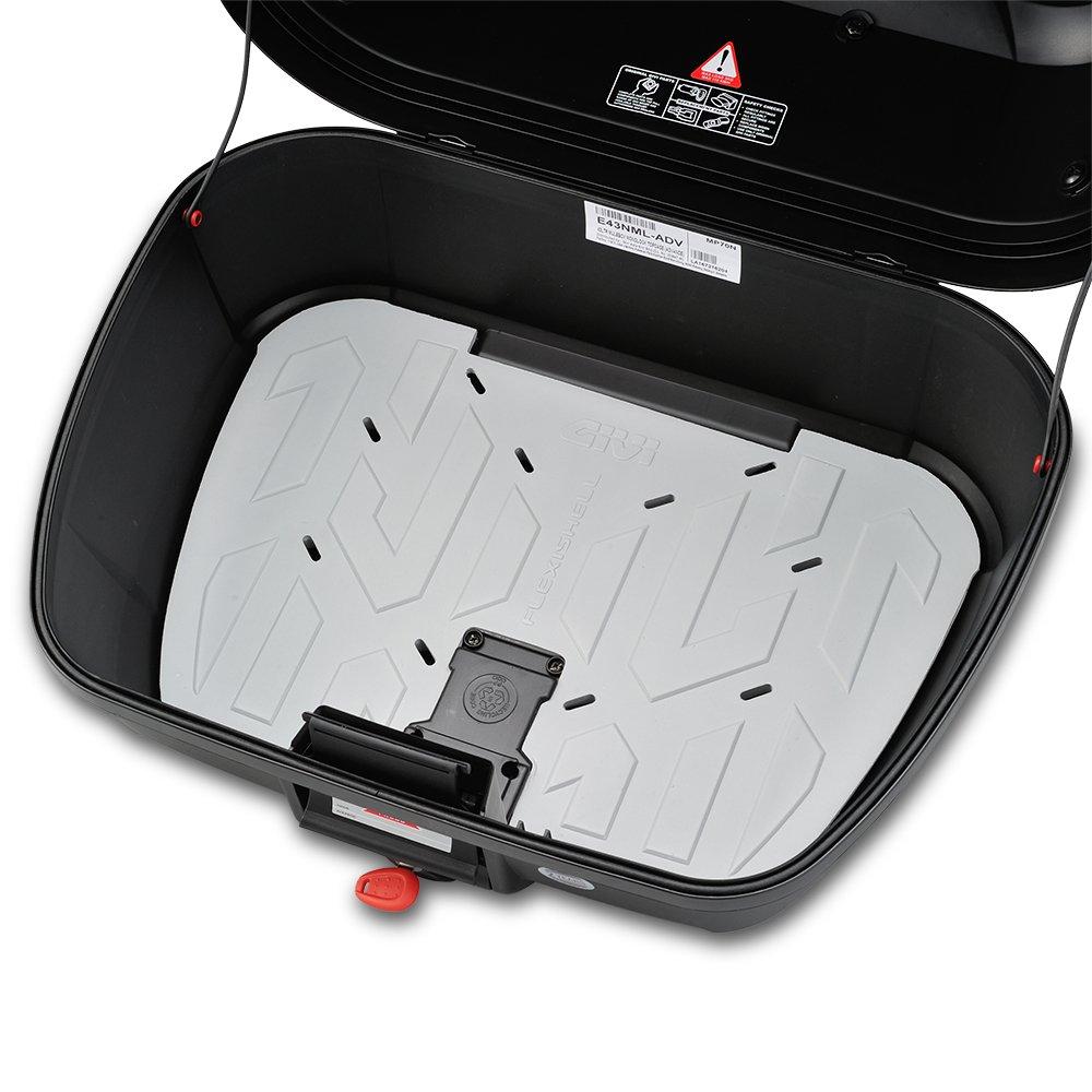 GIVI Motorcycle Rear Box Monolock Case Option with Inner Bottom Mat PE43N 94990 (for E43)