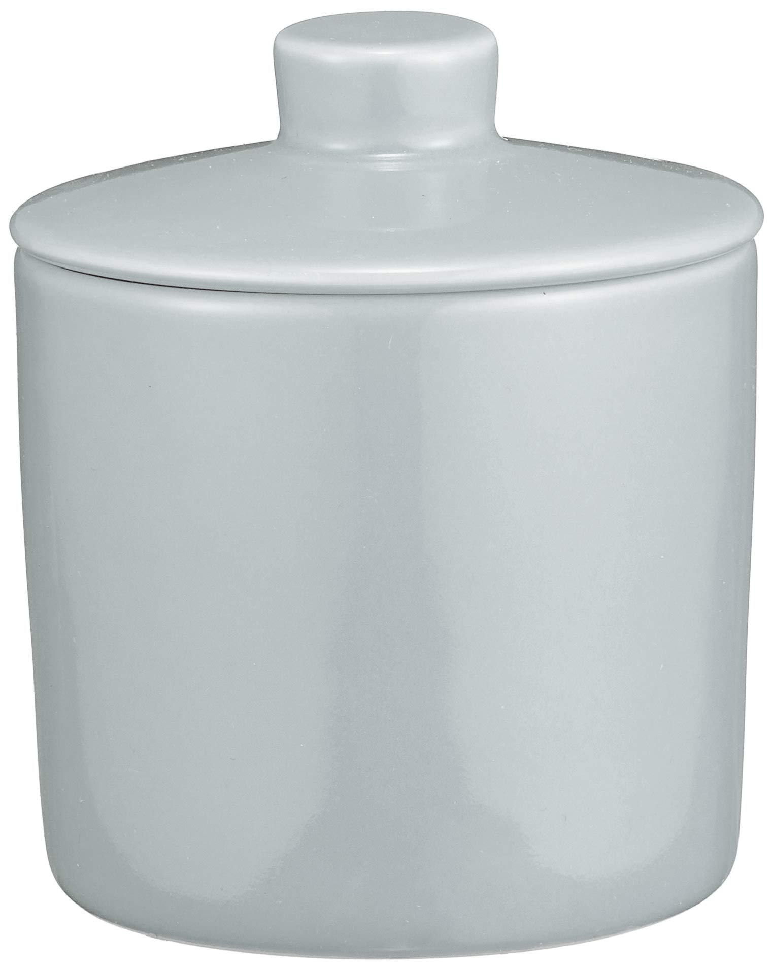 

Saikaitoki Hasami Ware Common Sugar Pot, Gray, Capacity: Approx. 100ml, Microwave and Dishwasher Safe, 18294