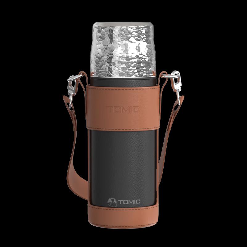 TOMIC TW60150 Hammered Insulated Mug with Ceramic Liner