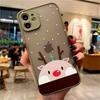 Merry Christmas New Year Phone Case For iPhone 16 15 14 13 12 11 Pro Max Mini X XS 7 8 Plus SE Shockproof Hard Cover Fundas
