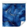 Ink Wallpaper, Blue Background, Blue Center for Living Room and Bedroom 50x1000
