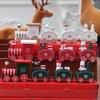 Christmas Wooden Train Decoration for Kids - Festive Ornament & Gift