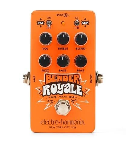 ELECTRO-HARMONIX BENDER ROYAL ORANGE Limited Edition Germanium Fuzz Effects Pedal