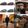 Elegant Embroidered Beret Hat Stylish Unisex Accessory Comfortable Wear For Outdoor Adventures And Social Gatherings