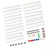Electronics Parts Component Kit - for Compatible Buttons Switches LEDs