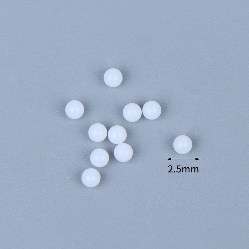 10 Pcs Edc Mechanical Push Plate Modification Toy Custom Accessories Pom Beads/Copper Spring Top