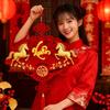 Vietnamese Hanging Ornament with Tassel 2026 Spring Festival Decorative Pendants New Horse Year Home Decor Accessories