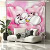 Diddl Custom Name Wall Tapestry Aesthetic Wall Hanging Printed Fabric Blanket Decorative Tapestries for Bedroom Living Room Home Decor