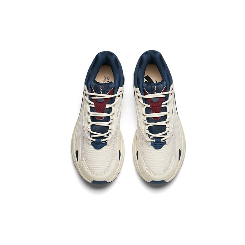 Anta AT951 Low-Top Sports Casual Shoes Men's White Blue Sneakers 912235596-11
