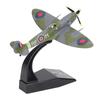 1: 72 Scale Fighter Model Alloy Vintage Simulate Fighter Model with Stand for Kids Collection