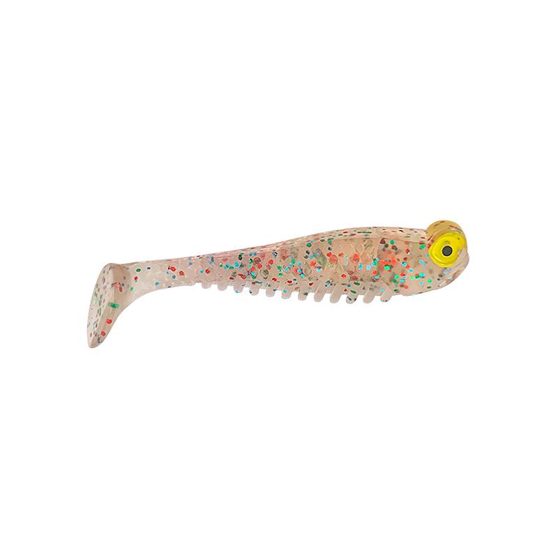 Luminous T-Tail Soft Bait 5cm 1.2g - Bionic Small Fish Lure for Fishing.