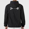 Jordan Ss22 Solid Windbreaker Jacket Men Tops Black DJ0253-010