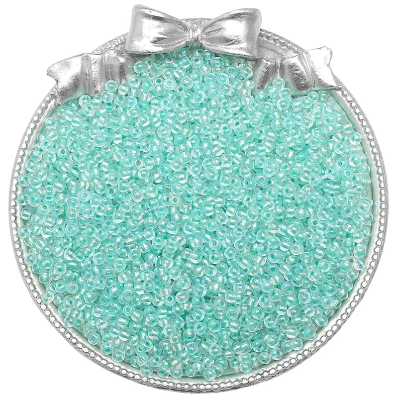 High Quality Glass Seed Beads Illusionary Pearl Light Dyeing Core Beads for Earring Bracelet DIY Jewelry Craft Accessoreis Making