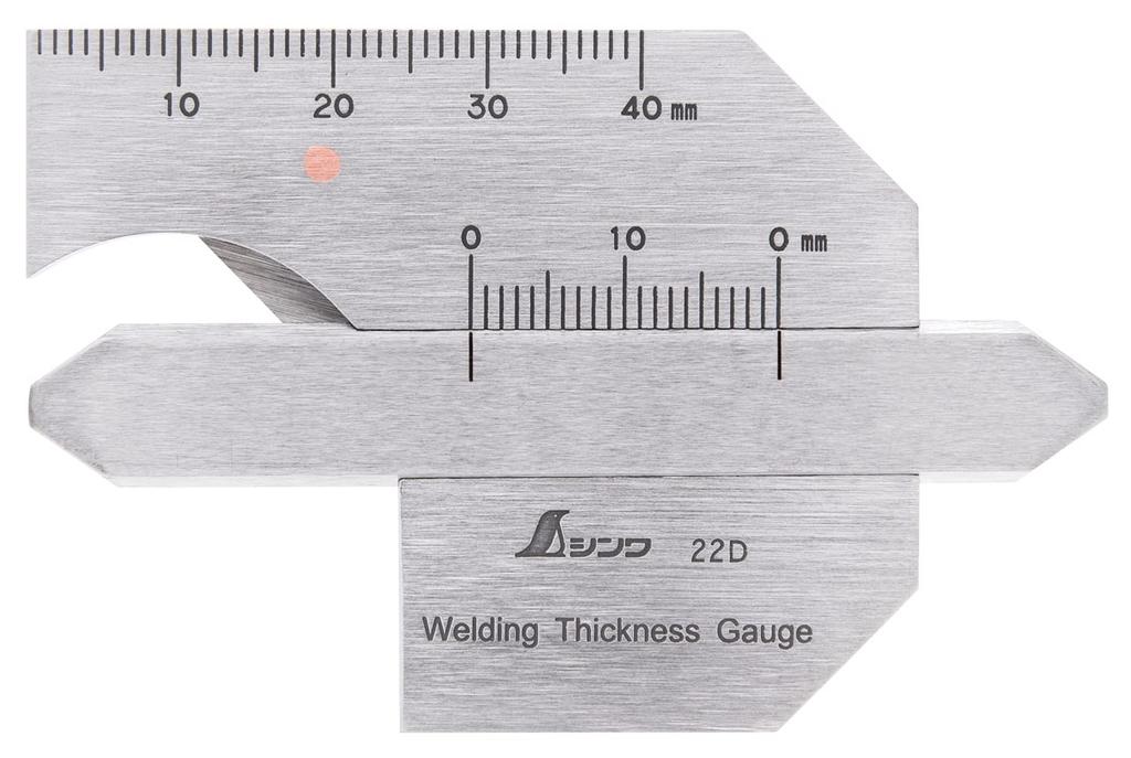 Shinwa Sokutei Welding Gauge Precision Finish 58691