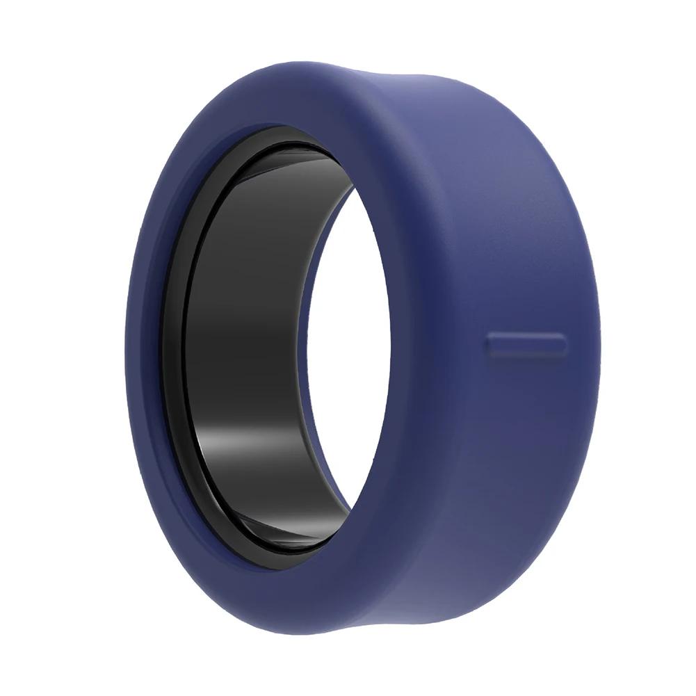 Pro Samsung Galaxy Ring Elastický kroužek pouzdro proti poškrábání Silikonový chytrý kroužek Kryt kůže Ochranné pouzdro Pro Galaxy Ring Velikost 5-13