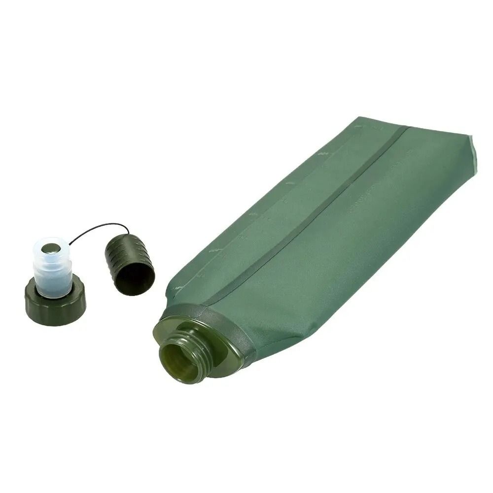 Collapsible Sport Water Bottle Folding Water Bag Outdoor Soft Flask Fitness
