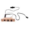 Cajon Drum Hole Pickup Microfon Sistem de preluare pentru Box Drum cu control al volumului tonului 6,35 mm