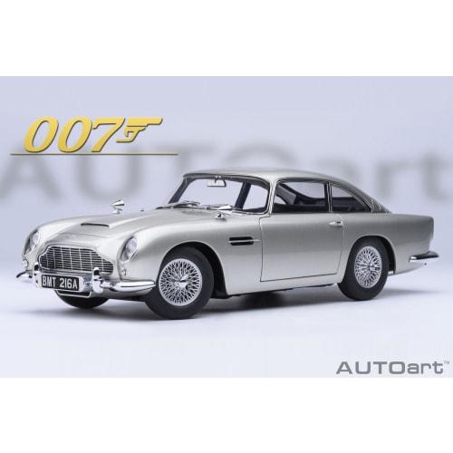 AUTOart 1/18 Scale Aston Martin DB5 "007/Goldfinger" Bond Car, Finished Model, 70296