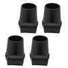 4pcs Walker Ski Glides Anti Slip Walker Glides for Seniors Mobility Aid Accessory Replacement