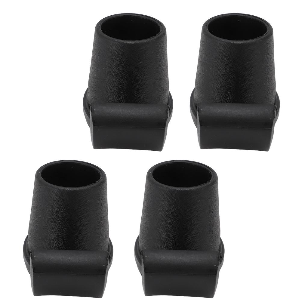 4pcs Walker Ski Glides Anti Slip Walker Glides for Seniors Mobility Aid Accessory Replacement