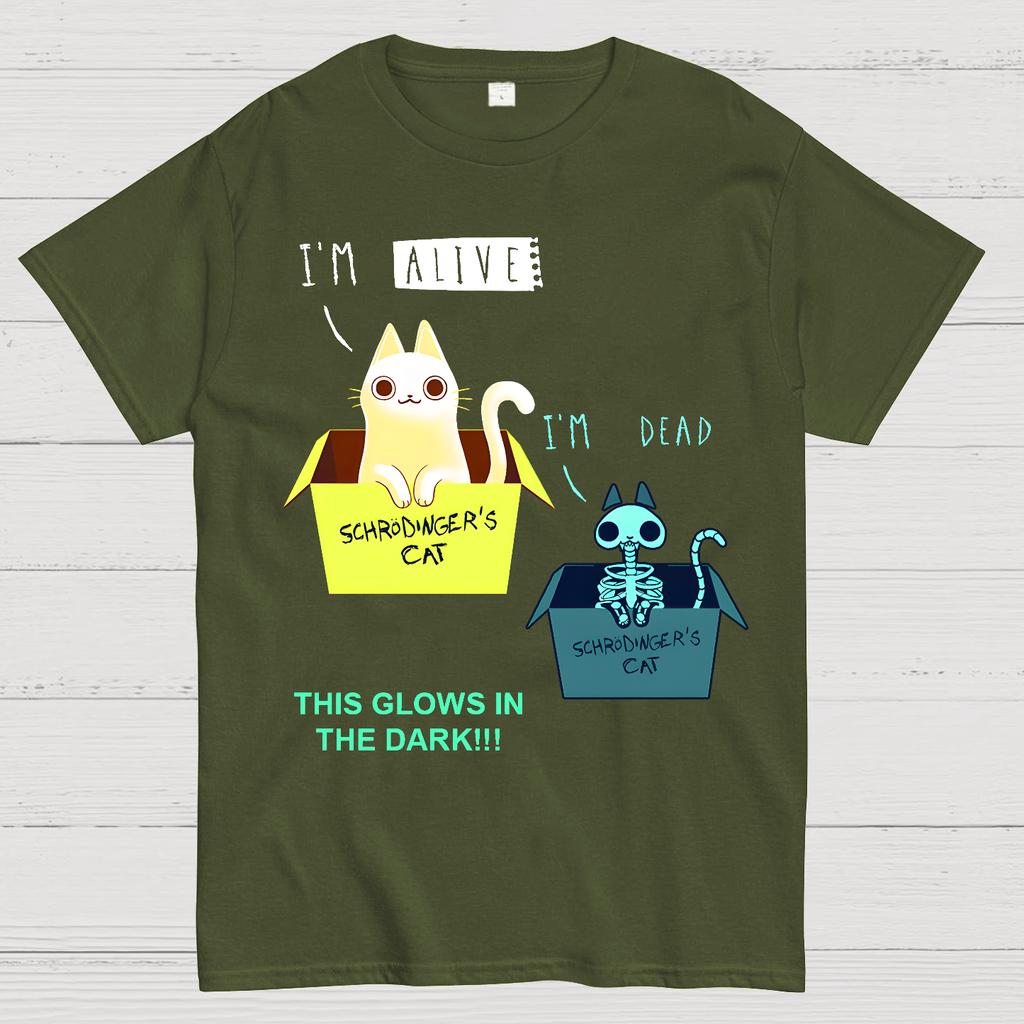 Schrödinger Night Cotton Summer Casual Cool Loose T-Shirt