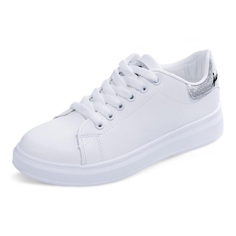 22 Spring New Breathable Spring and Autumn Board Shoes Student Leather Flat-soled Sports Trendy Shoes