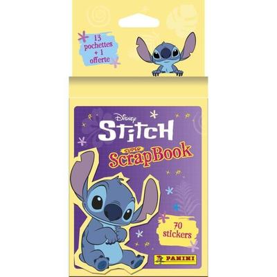 Blister of 13 Packets + 1 Free - PANINI - STITCH 2 - MY SUPER SCRAPBOOK - 70 Stickers