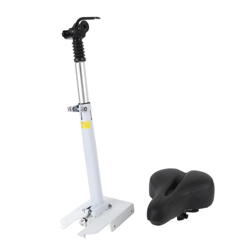 Electric Scooter Seat Saddle Foldable Adjustable Height Aluminium Alloy Shock Absorbing Foam Scooter Seat for 365 1S Lite