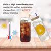 Reusable Glass Straws Eco Friendly Drinking Straws for Smoothies Cocktails Trendy Bar Accessory for Coffee Mug Tea Beer 5