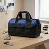 Heavy-Duty Repair Tools Bags Waterproof Hard Bottom MultiPocket Toolkit Wear-Resistant Wide Mouth Tote for Various Instrument